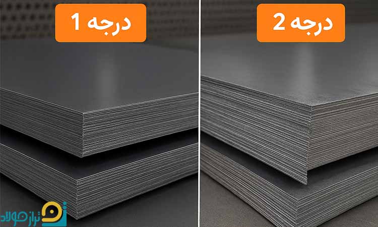مقایسه ورق روغنی 1 و 2
