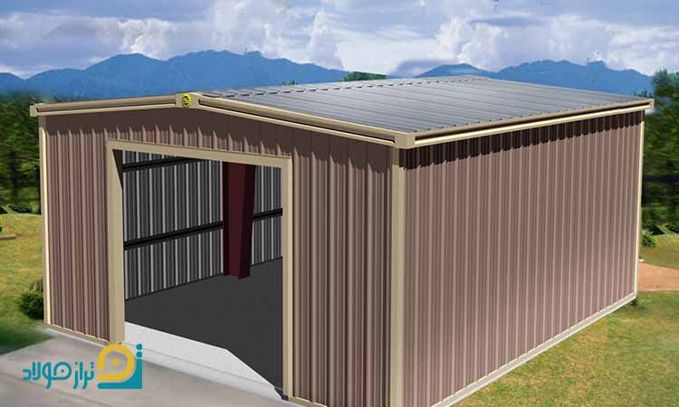 بررسی نمونه عددی از برآورد هزینه سوله فولادی