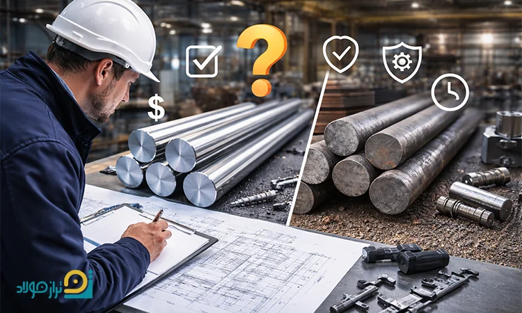 مسئله اصلی انتخاب فولاد در پروژه های صنعتی چیست؟