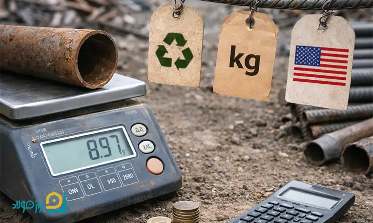 چه عواملی در محاسبه قیمت هر کیلو آهن دست دوم تأثیر دارند؟
